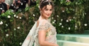 Met Gala 2024 Alia Bhatt stunning saree look designed by Sabyasachi : खूबसूरती देख फैंस हुए दीवाने